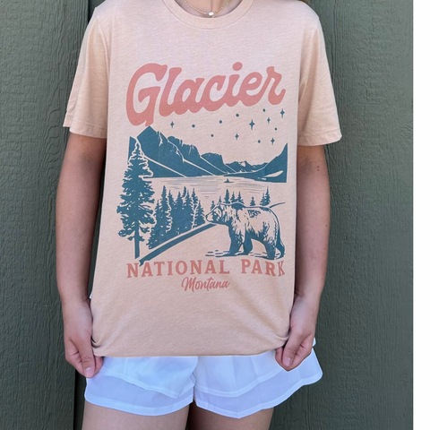 Glacier National Park Tee
