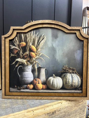 Provincial Fall Table Framed Art
