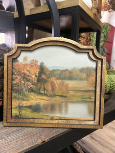 Provincial Autumn Pond