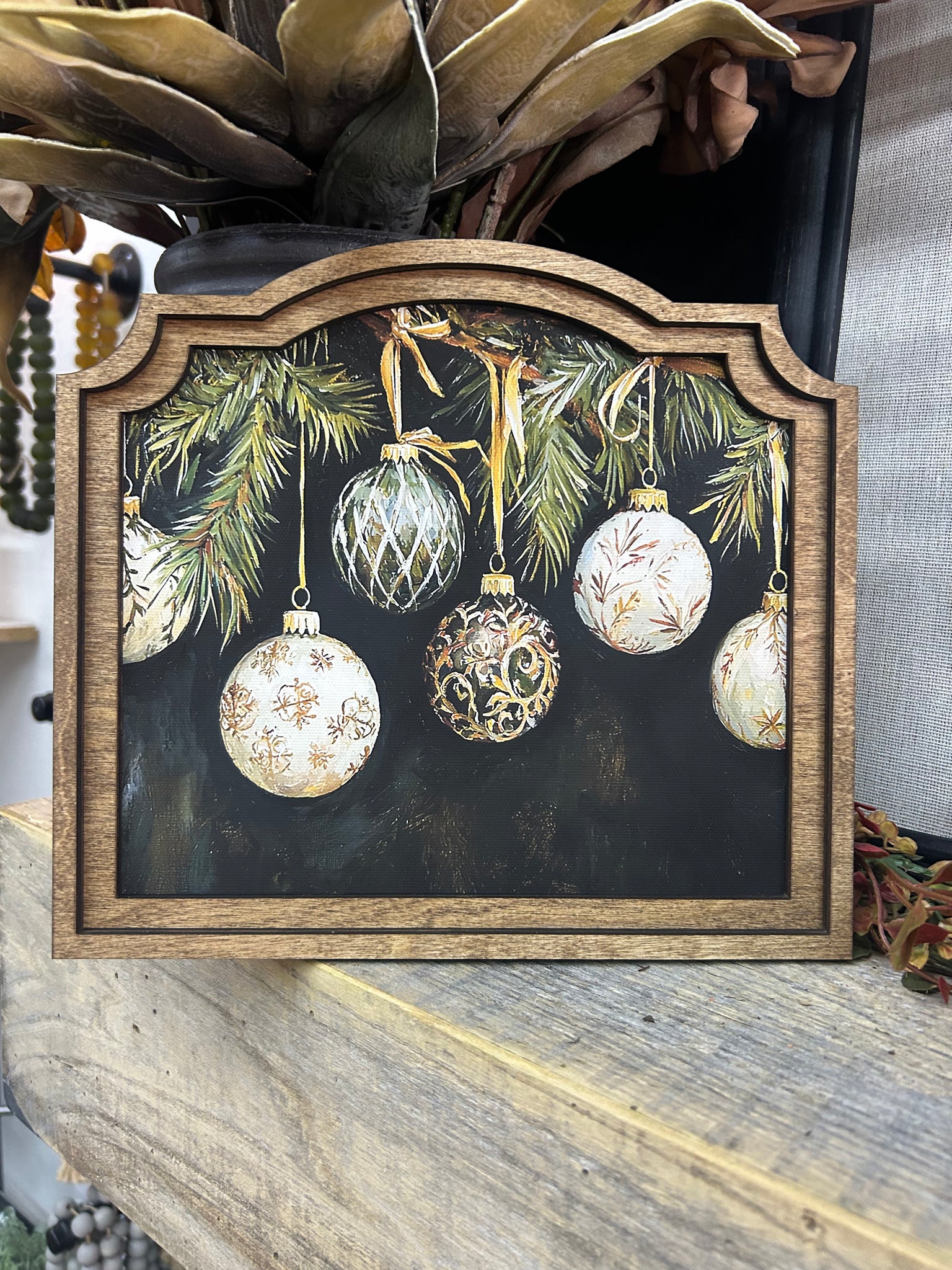 Provincial Ornaments Framed Art