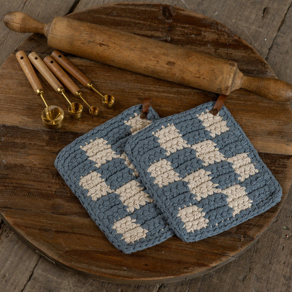 Set of Knit Potholders