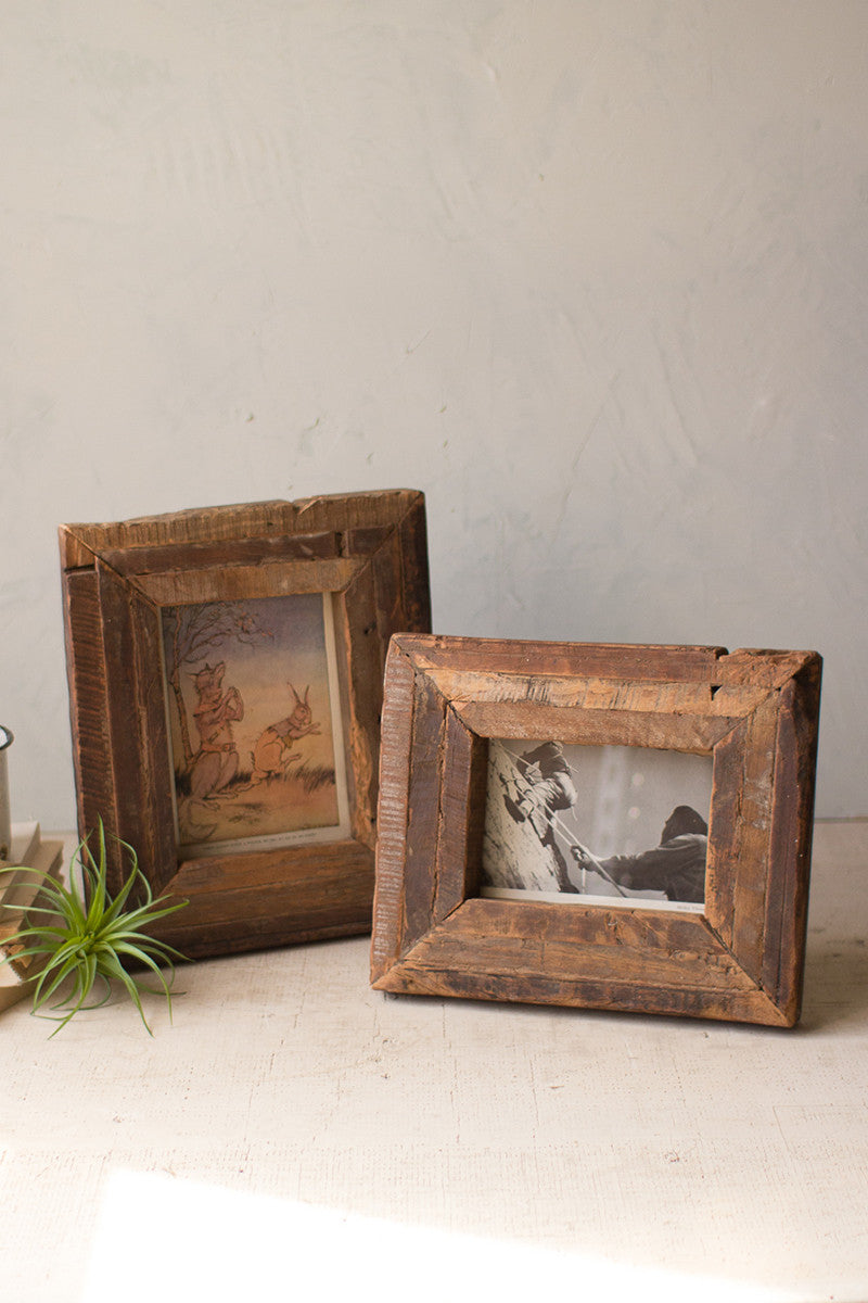 Recycled Wooden Photo Frame R