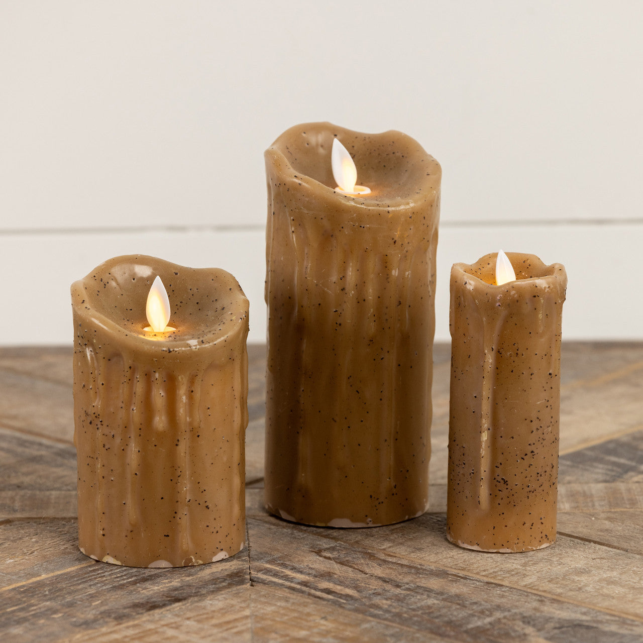 Pillar Moving Flame Candle