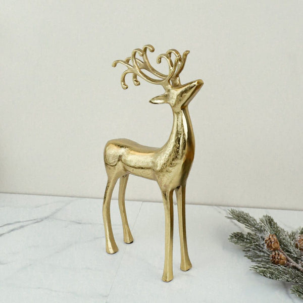 Gold Standing Deer