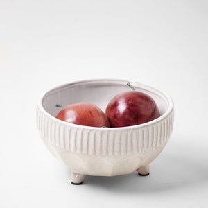 White Pattern Bowl