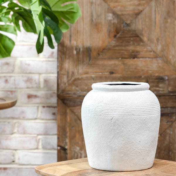 White Matte Planter