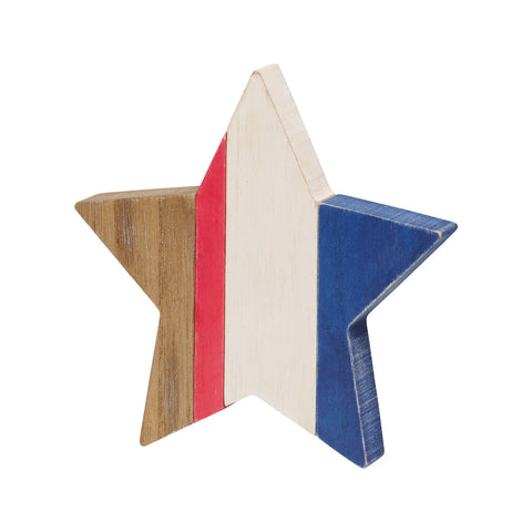 Red, White, & Blue Star