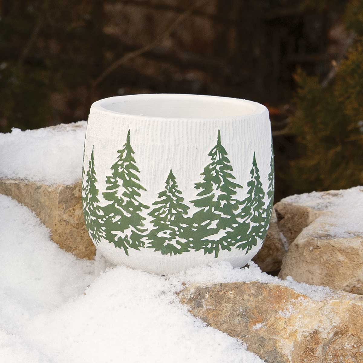 Tree Scene Pot