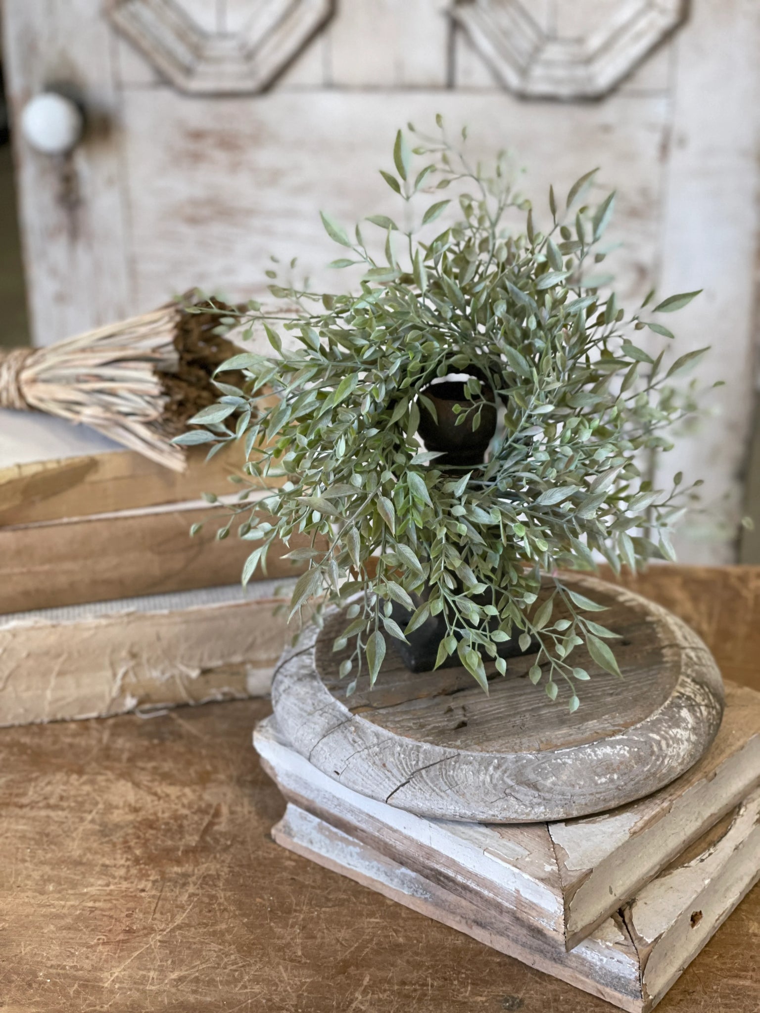 Mixed Sage Candle Ring