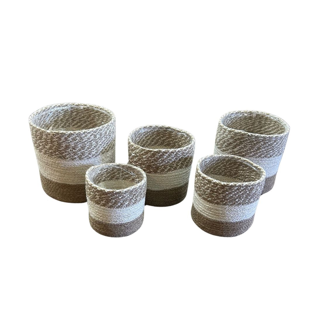 Jute Planters - Lined