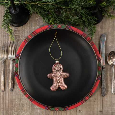 Pink Gingerbread Ornament