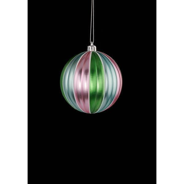 Glitter Vertical Stripe Ornament