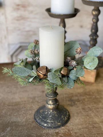 Gold Song Eucalyptus Candle Ring