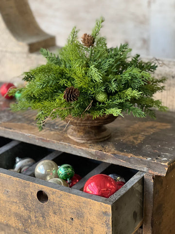 Bristlecone Cedar Half Sphere