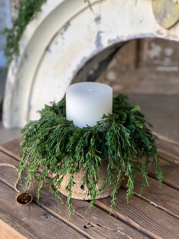 Emerald Falls Candle Ring