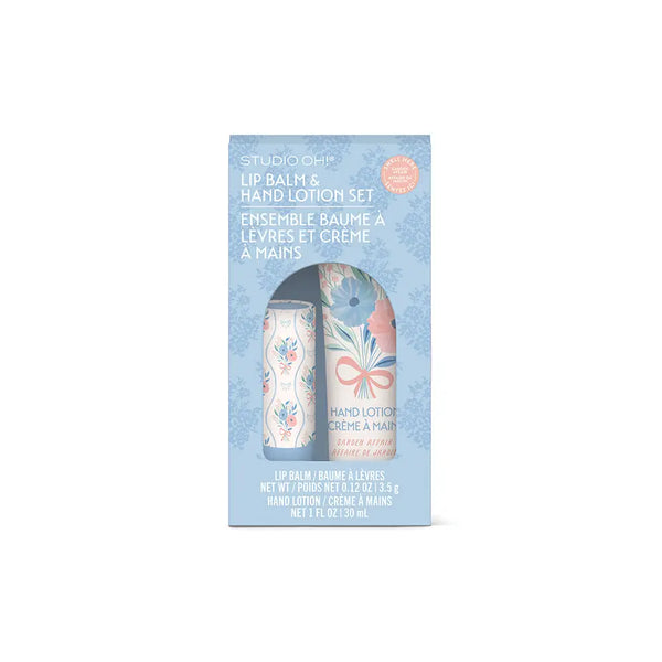 Lip Balm and Hand Lotion Set