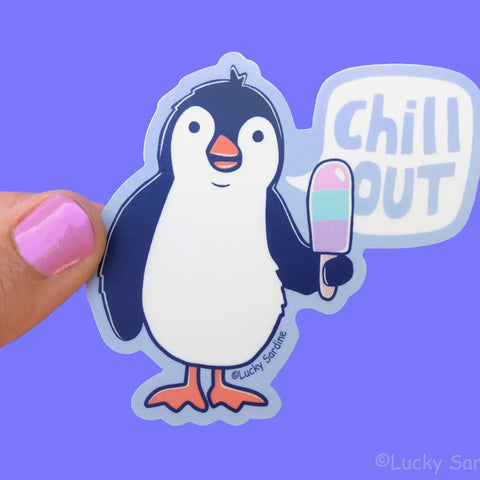 Chill Out Sticker