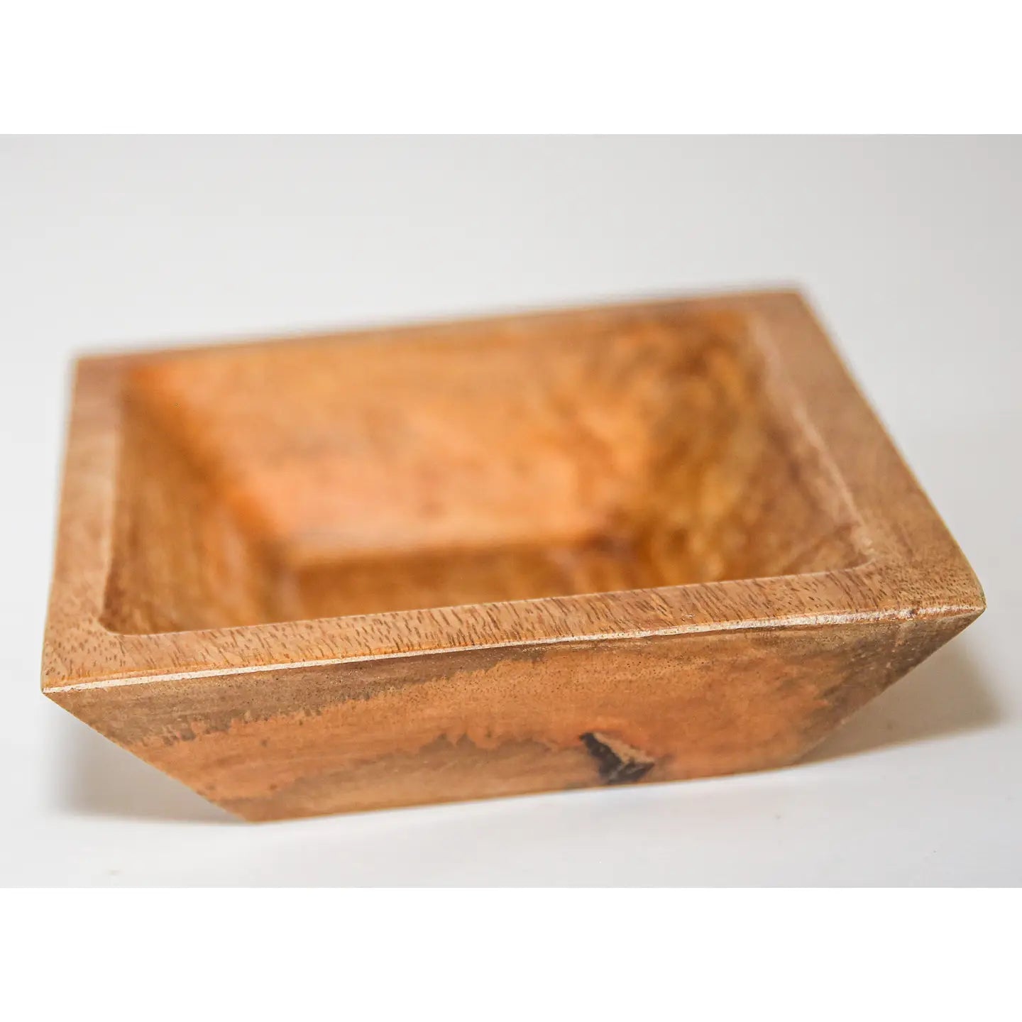 Petite Wood Square Bowl - Food safe