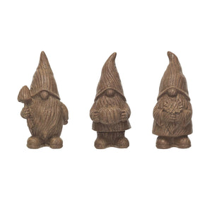 Gnome with Wood Finish