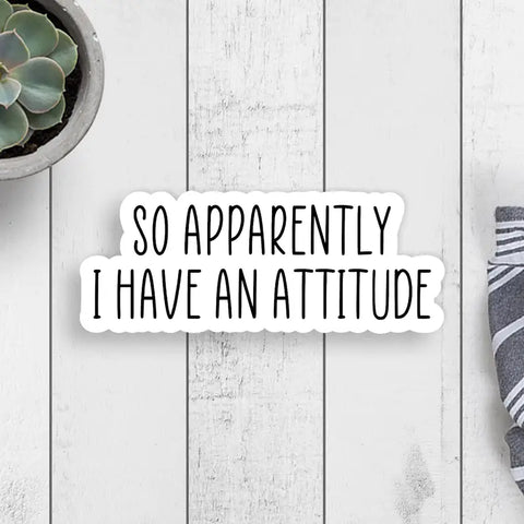 Attitude Sticker