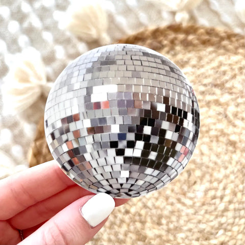 Clear Disco Ball Sticker