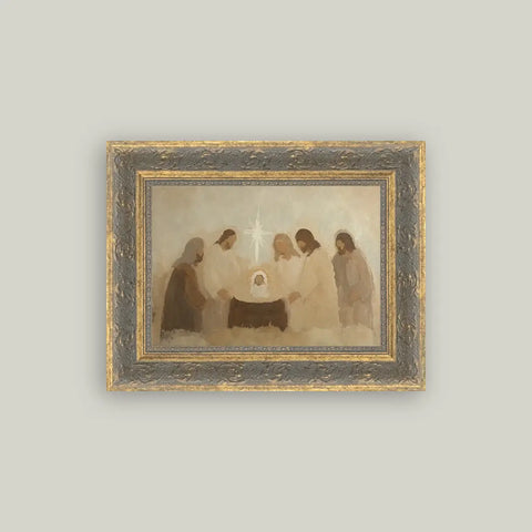 Nativity Framed Artwork