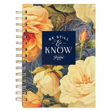 Be Still Floral Spiral Journal