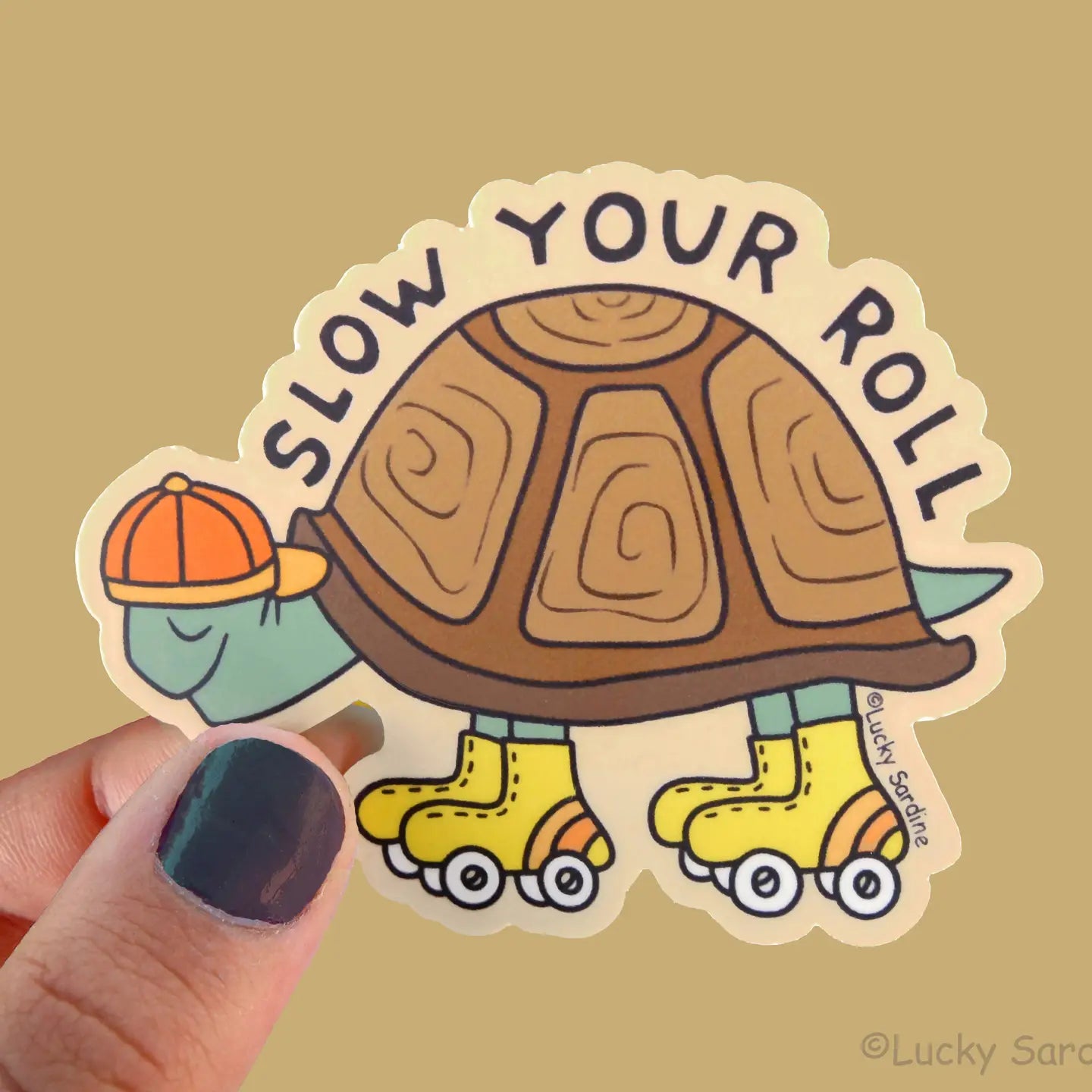 Slow Your Roll Sticker