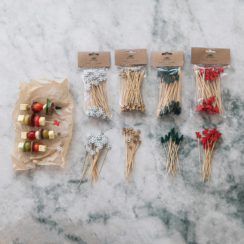 Bamboo Single Use Skewers