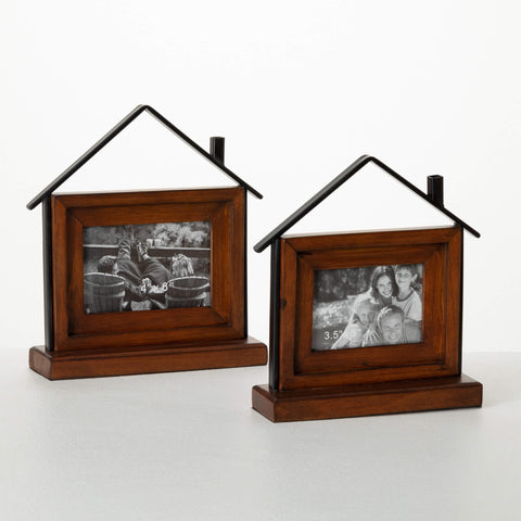 Modern House Photo Frame