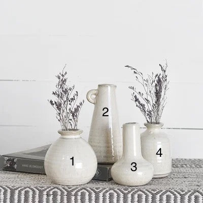 White Ceramic Vase R
