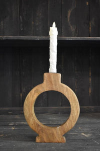 Wooden Circular Taper Holder