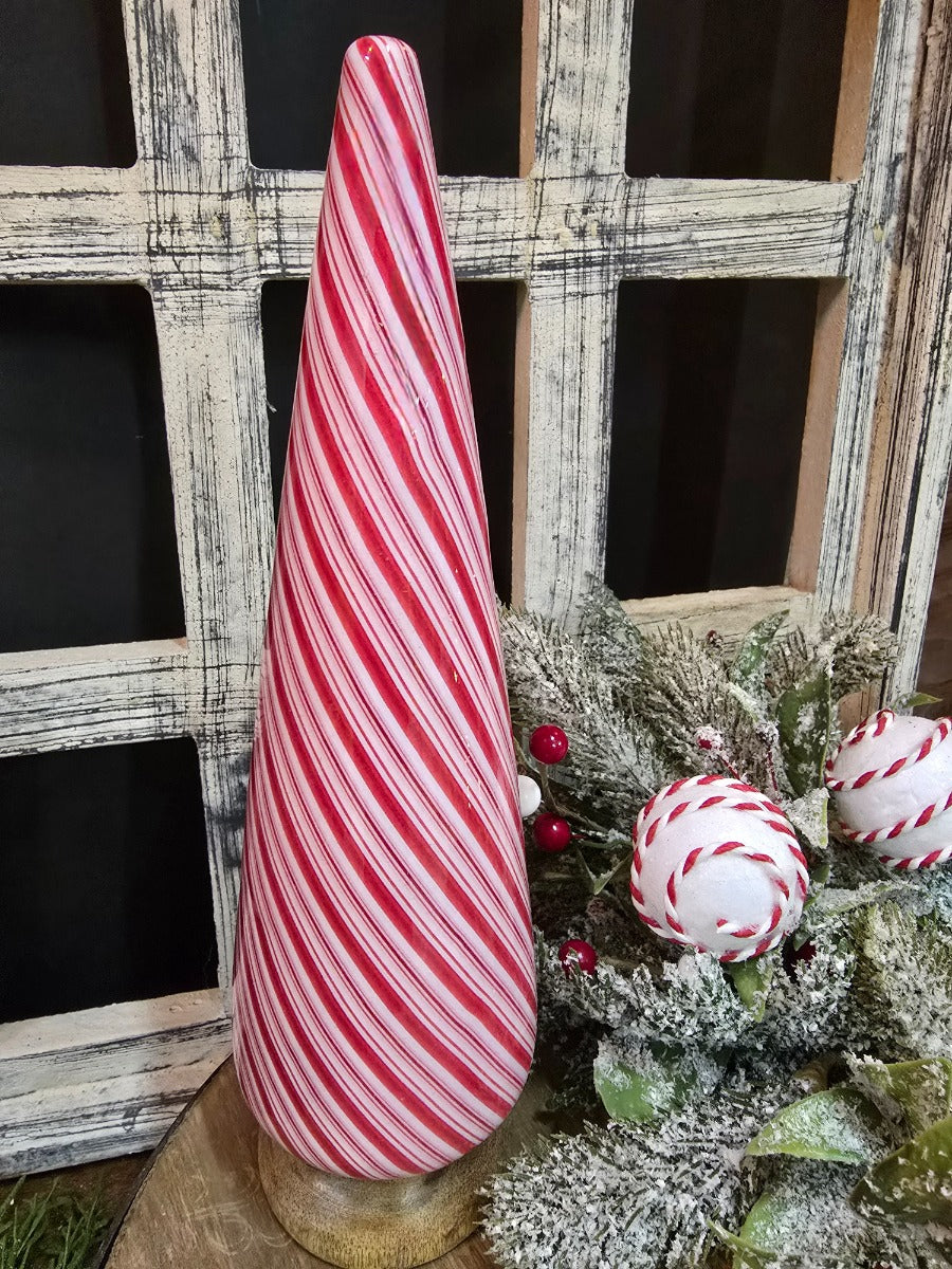 Candy Striped Cone Tree