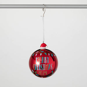 Christmas 2024 Ball Ornament