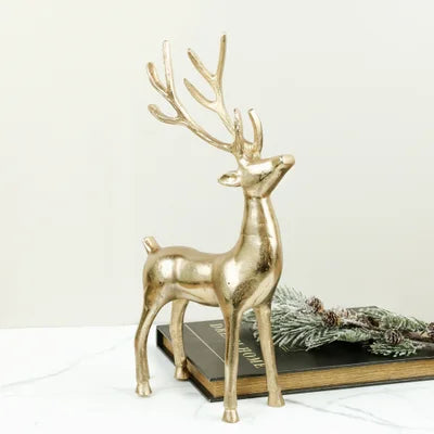 Gold Standing Deer