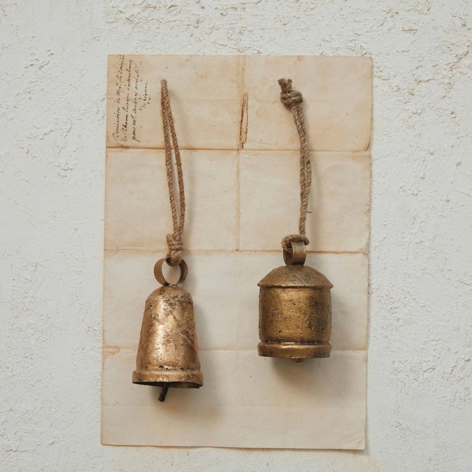 Antique Brass Finish Gold Bell