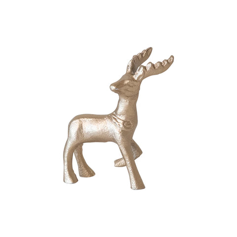 Aluminum Reindeer with Champagne Finish