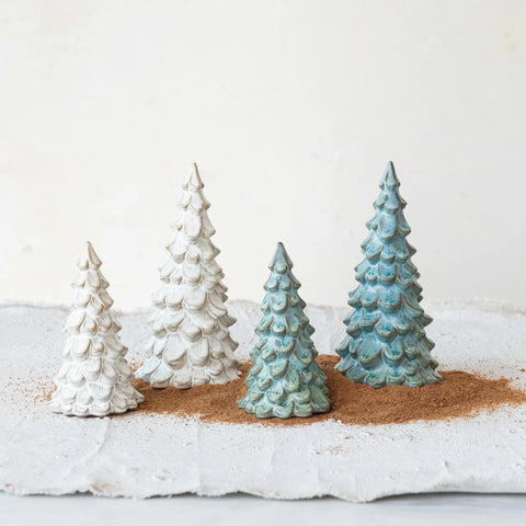 Glazed Stoneware Tree