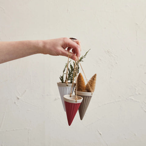 Stoneware Hanging Planter