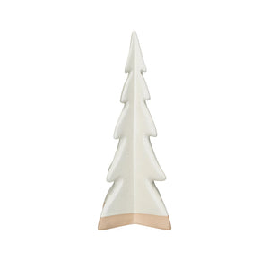Cream Color Unglazed/Glazed Tree