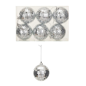 Disco Glass Ball Ornament