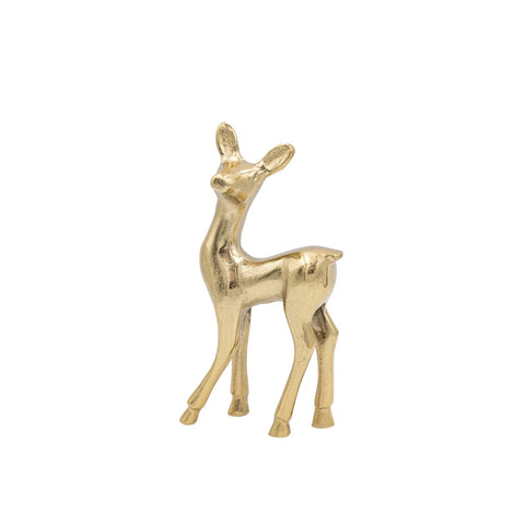 Gold Finish Deer