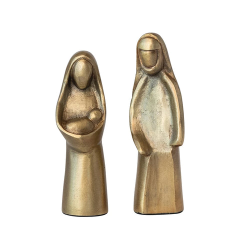 Holy Family, Antique Gold Finish