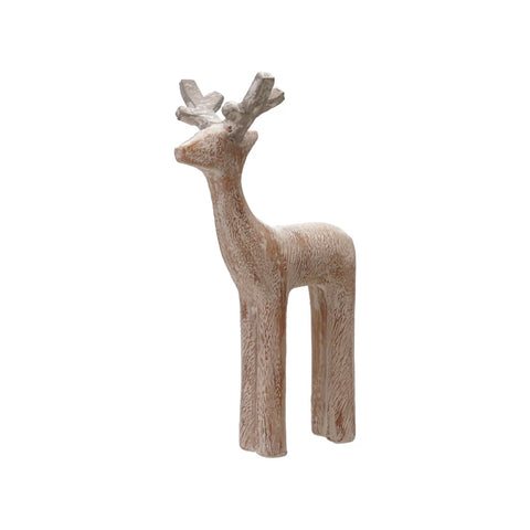 Distressed Finish Deer