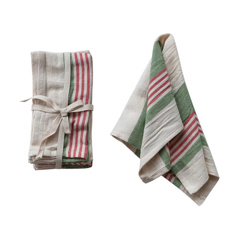 Flour Sack Christmas Tea Towel