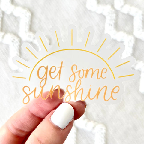 Get Some Sunshine Sticker