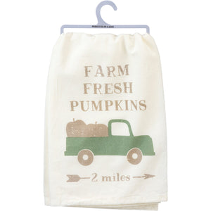 Pumpkin Dish Towels