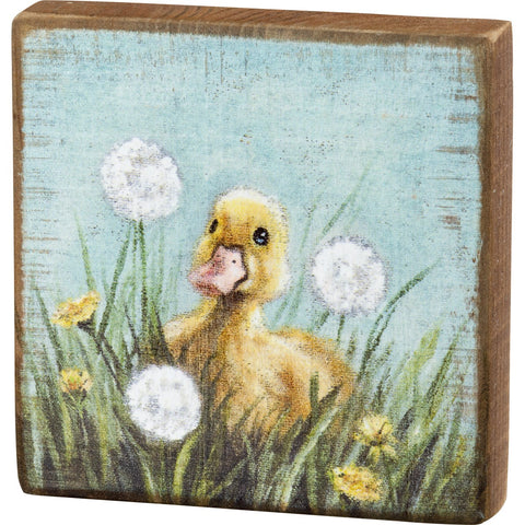 Block Sign-Duckling