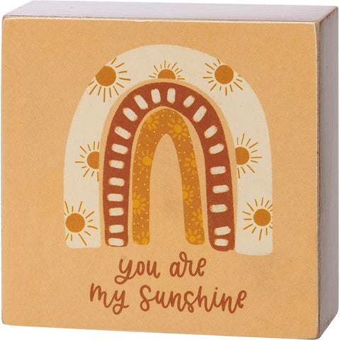 My Sunshine- Block Sign