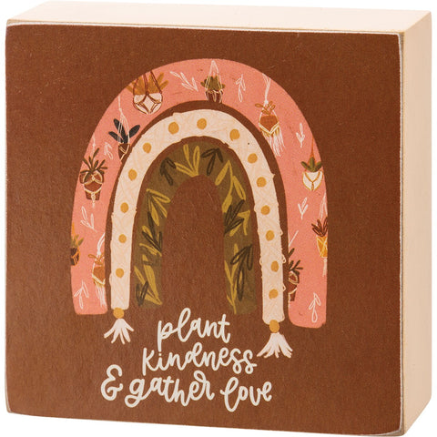 Gather Love- Block Sign